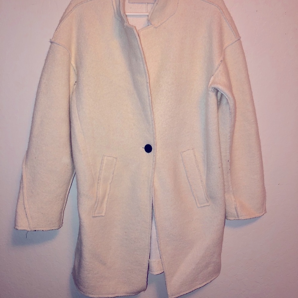 Zara White Coat